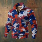 Florida - Gators Camo Men's Thick Knit Fleece Jacket