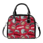 Ohio State - Buckeyes Handbag With Single Shoulder Strap - Image 3