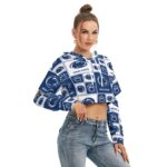 Penn State - Nittany Lions Women's Heavy Fleece Hoodie With Hollow Out Sleeve