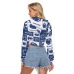 Penn State - Nittany Lions Women's Crop Top Hoodie|Velvet - Image 4
