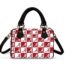 Alabama Crimson Tide Classic Barrel-Shaped PU Leather Handbag