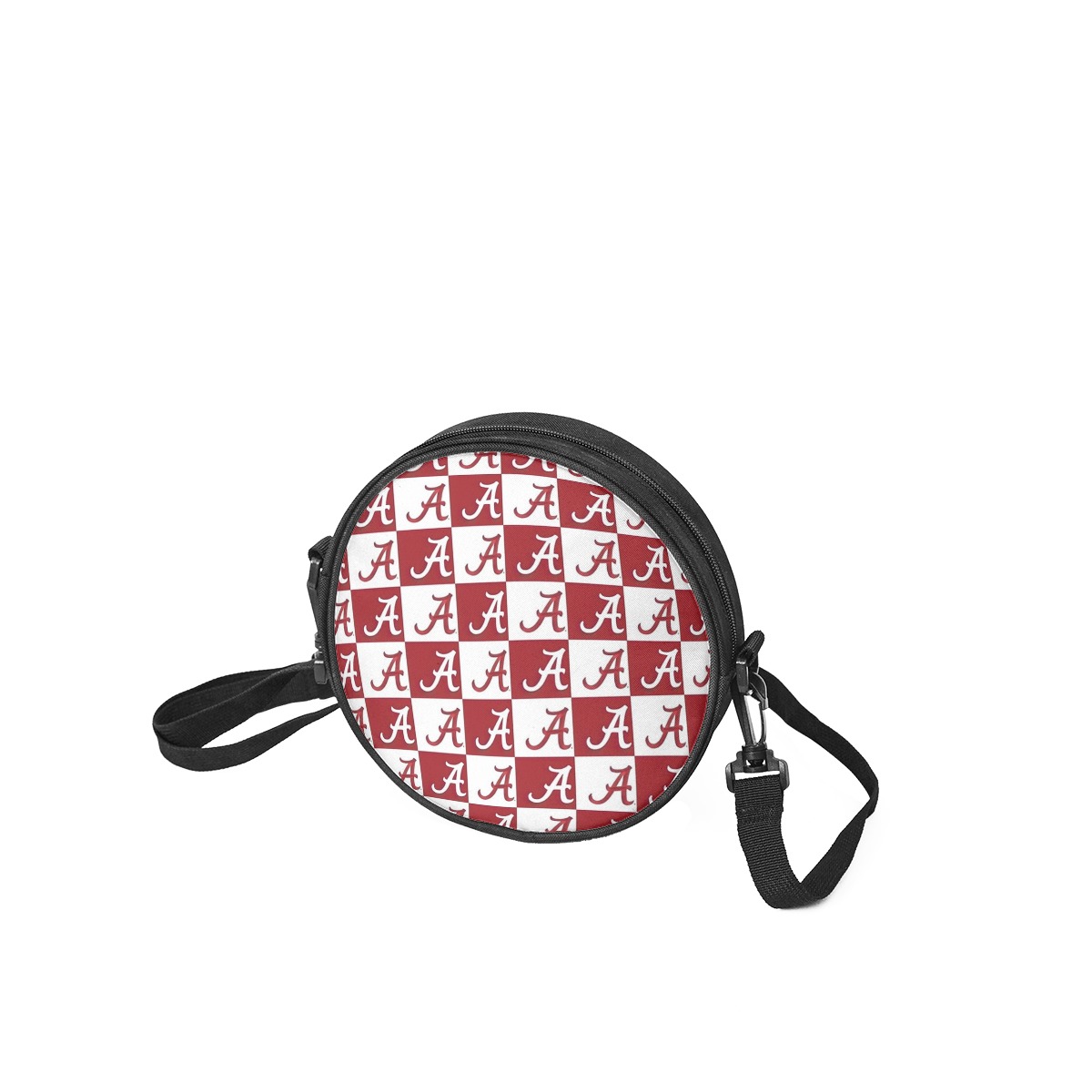 Alabama Crimson Tide Round Satchel Bag – Vintage College Crossbody Circle Purse - Image 2