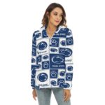 Penn State - Nittany Lions Women's Borg Fleece Hoodie With Half Zip - Image 2