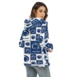 Penn State - Nittany Lions Women's Borg Fleece Hoodie With Half Zip